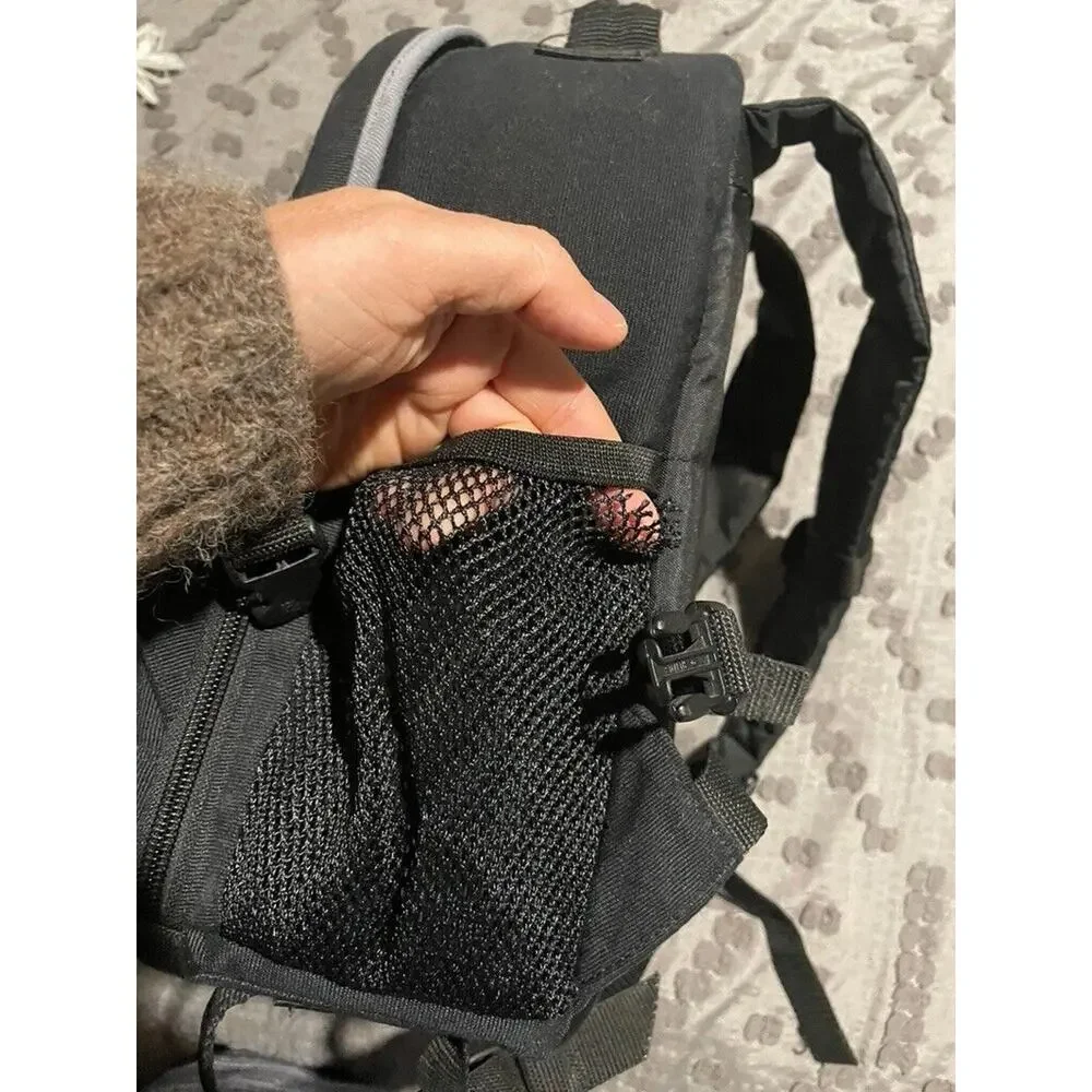 Beseler Camera‎ Backpack Black Padded Pockets Flexible Lens Compartments